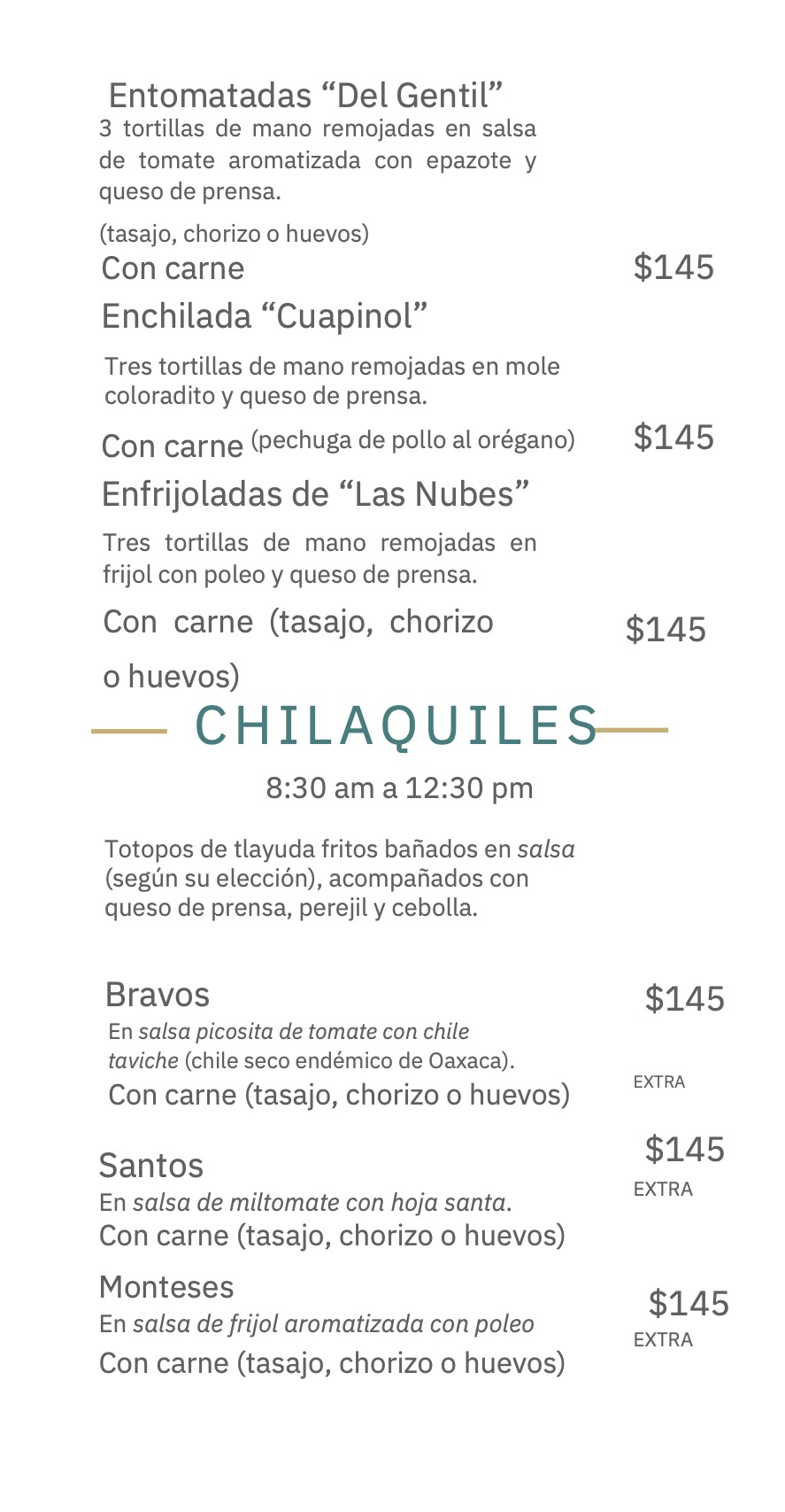 Desayunos
